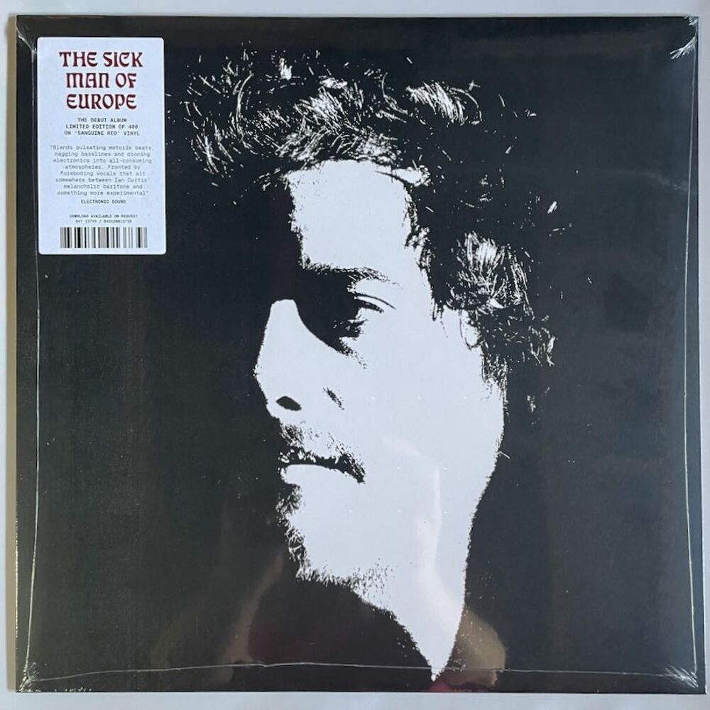 The Sick Man Of Europe NEW Sanguine Red Vinyl Record LP GOTH INDIE Electronic